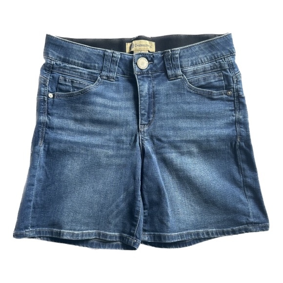 Democracy Shorts Democracy Ab Technology Elastic Band Denim Jeans Shorts Size 6 Poshmark